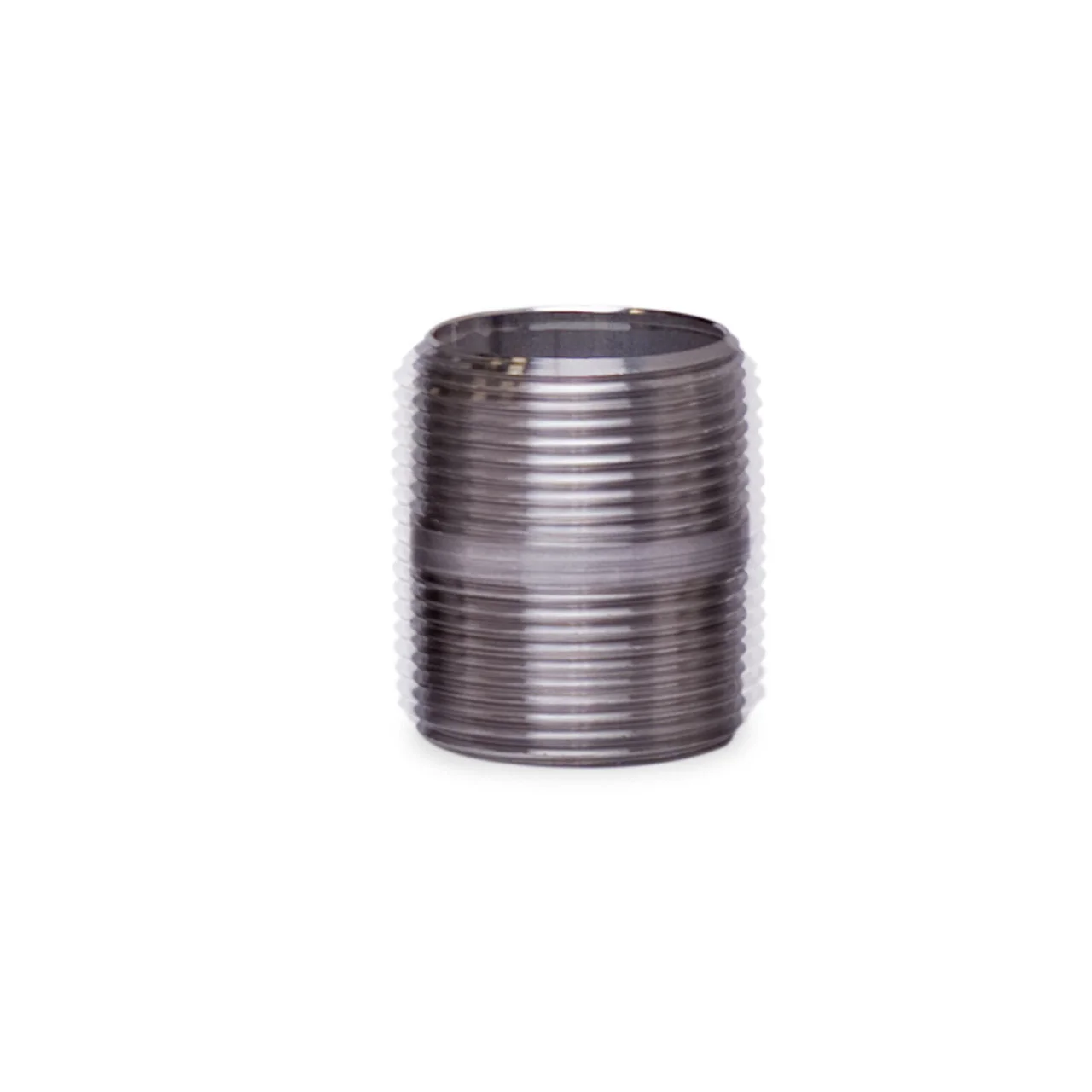 304 Stainless Steel Schedule 40 Nipple 1.25" x 2"