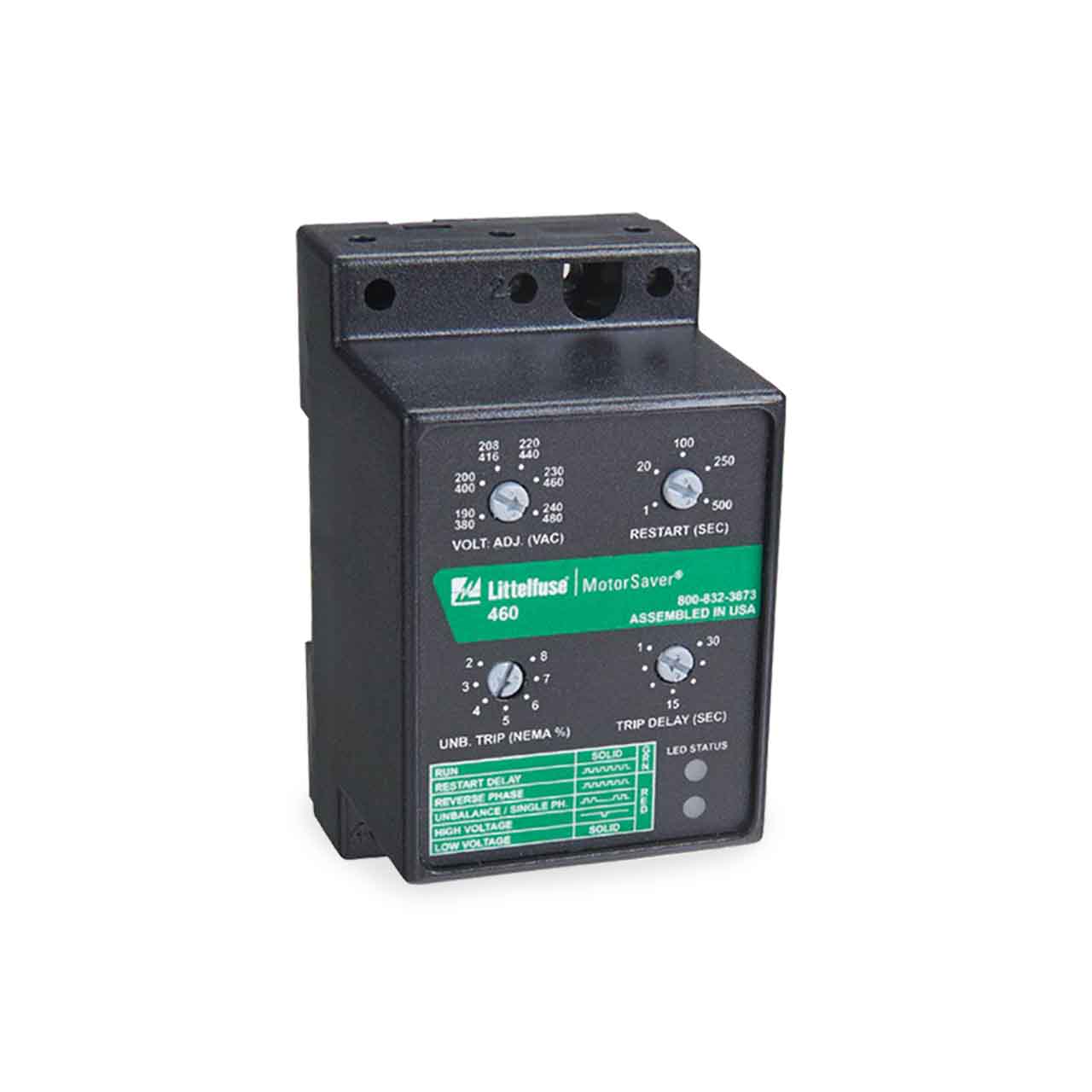 Littelfuse/Symcom - Littelfuse 460-15 Three-Phase Voltage Monitor #MSR46015